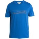 Icebreaker Tech Lite II SS Tee Ski Stripes Men