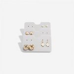 Stackers Sada vložek na náušnice do boxu na šperky Earring Accessory Set of 3 šedá 75920 – Hledejceny.cz