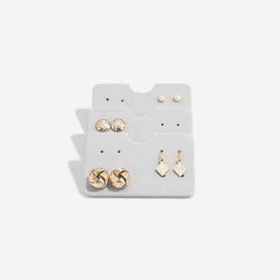 Stackers Sada vložek na náušnice do boxu na šperky Earring Accessory Set of 3 šedá 75920 – Hledejceny.cz
