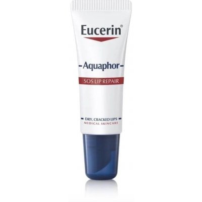 Eucerin Aquaphor Lip Repair balzám na suché a popraskané rty 10 ml – Zboží Dáma
