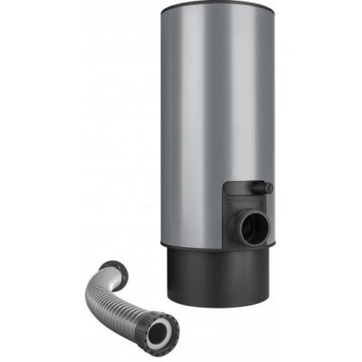 KJG Sběrač dešťové vody s hadicí 100 mm prachově šedý – Sleviste.cz