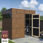 Bertilo Trespa HPL Design 1 231 x 236 cm ořech – Hledejceny.cz