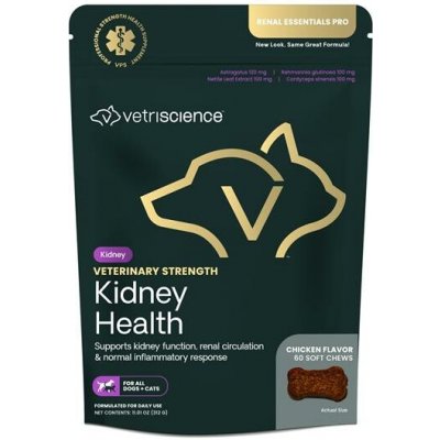 VetriScience Renal Essentials PRO tablety na podporu funkce ledvin pro psy 60 tablet – Hledejceny.cz