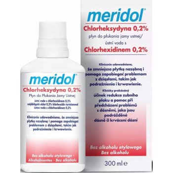 Meridol Chlorhexidine 0,2 % ústní voda 300 ml