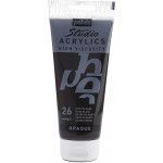 Pébéo Studio Acrylic Akrylová barva 100 ml 026 černá Mars – Zboží Dáma
