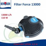 Bermuda Filter Force 13000, 13000 l/h, 110 W, 5,5 m – Sleviste.cz