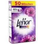 Lenor Amethyst Prací Prášek na Barevné Prádlo 50 PD – Zboží Mobilmania