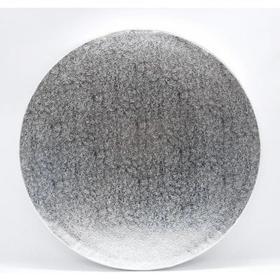 Cake Star Podložka pod dort PEVNÁ stříbrná vzor Grape kruh 28 cm 11 – Zboží Dáma