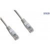 síťový kabel Datacom 15897 patch, UTP, CAT6, 0,25m, bílý