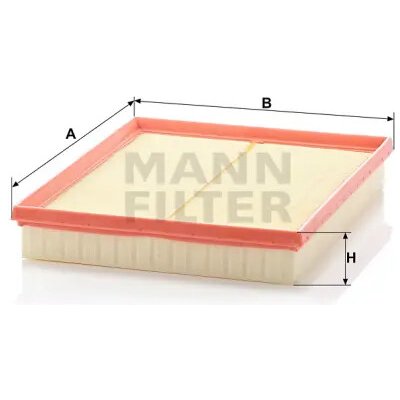 MANN FILTER Vzduchový filtr C 30 130 – Hledejceny.cz
