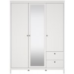 Tvilum Madrid bílá 150 x 199 x 58 cm – Zboží Dáma