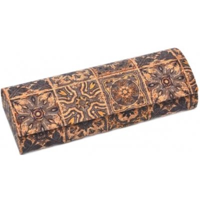 korkové pouzdro na brýle Modré dlaždice – Sleviste.cz