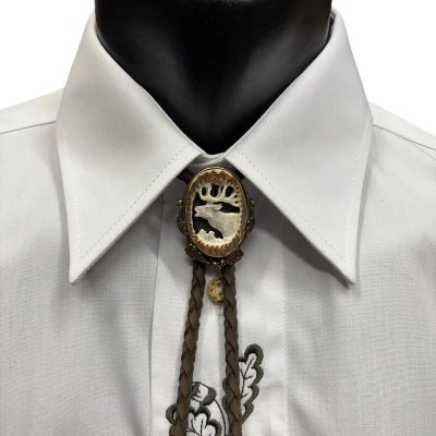 Myslivecká kravata Bolo Jelen ruční práce – Zbozi.Blesk.cz