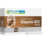 Plus Lékárna Vitamin B12 500 mikrogramů 100 tablet – Hledejceny.cz
