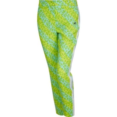 Puma Sportalm S Print Womens Trousers Lime – Zboží Mobilmania