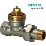Siemens VDN210 VENTIL TERMOSTATICKÝ 3/8" PŘÍMÝ REGULAČNÍ - krátký – Hledejceny.cz