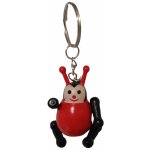 Přívěsek na klíče wiky zvířátko dřevěná – Zboží Dáma