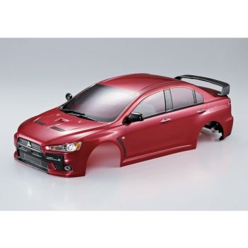 Lancer EVO X karoserie 190mm nabarvená vínová