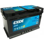 Exide AGM A12V 82Ah 800A EK820 – Zboží Mobilmania