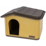 Kerbl Kočičí domek Paola Eco hnědý 60 x 51 x 41 cm – Sleviste.cz