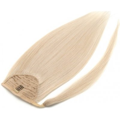 CLIP IN culík rovný ze 100% pravých vlasů 50cm - platina – Sleviste.cz
