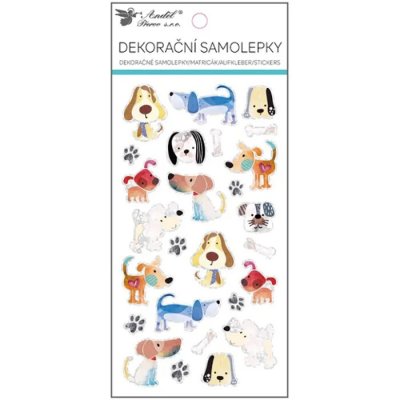 Anděl Přerov, s.ro. samolepky pejsci s hologramem na okrajích – Hledejceny.cz