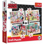 TREFL Minnie s přáteli 4v1 12,15,20,24 dílků – Zboží Mobilmania