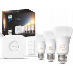 Philips Hue White Ambiance 8W 1100 E27 Promo starter kit – Hledejceny.cz