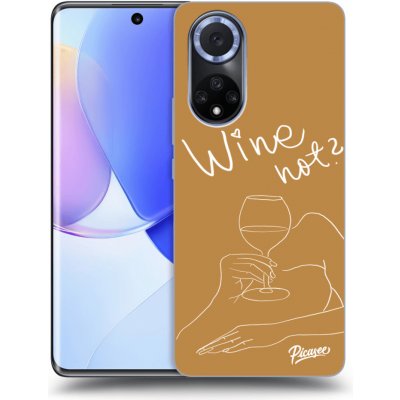 Pouzdro Picasee silikonové Huawei Nova 9 - Wine not čiré – Zbozi.Blesk.cz