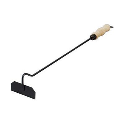 Strend Pro Vyhrabávač krbový černěný dřevěná rukověť – Zboží Dáma