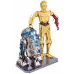 Metal Earth 3D puzzle Star Wars: R2D2 a C-3PO (deluxe set) 83 ks – Zboží Mobilmania