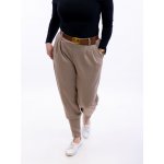 Máslové kalhoty REAL Tmavě zelená – Sleviste.cz