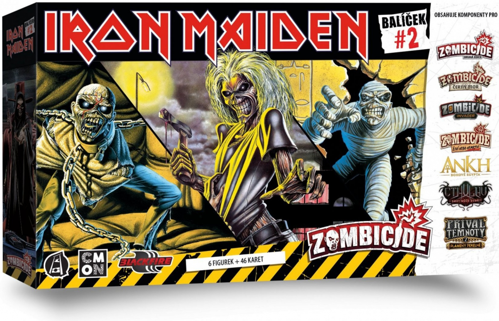 Cool Mini or Not Zombicide 2nd Edition: Iron Maiden Pack 2