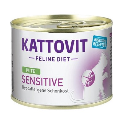 Kattovit Feline Diet Sensitive Turkey 185 g
