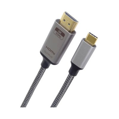 PremiumCord USB-C na HDMI, 2m, 8K@60Hz,4K@144Hz, ku31hdmi22 – Zboží Živě