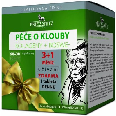 Priessnitz Kolag+Boswellie péče o klouby 90+30 tablet – Hledejceny.cz