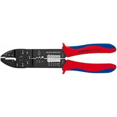 KNIPEX kleště na neizolované otevřené konektory šíře 6,3mm, 05 - 6,0mm 9722240