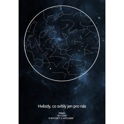 Hvězdná mapa životního okamžiku – Zboží Mobilmania