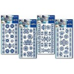 Samolepky velikonoční na vajíčka gelové cibulový vzor – Hledejceny.cz