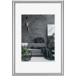 Hama rámeček hliníkový DETROIT, stříbrná, 29,7x42 cm (formát A3), plastové sklo – Zboží Živě