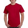 Pánské Tričko pánské 100% bavlněné tričko Ultra Gildan 190 g/m červená rajčatová