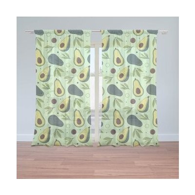 Sablio Záclony Zeď: 2ks 150x250cm – Hledejceny.cz