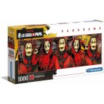 Clementoni 39545 NETFLIX La Casa de Papel panorama 1000 dílků – Zboží Mobilmania