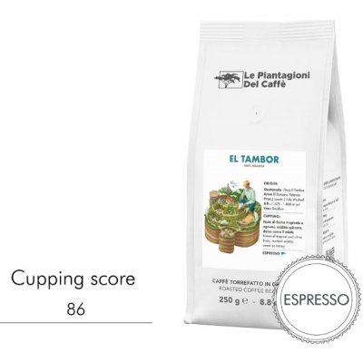 Le Piantagioni del Caffe' el Tambor Guatemala Espresso Arabika 100% 250 g