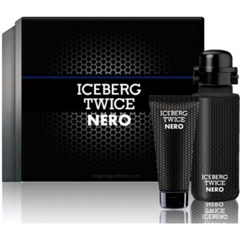 Iceberg Twice Nero EDT 125 ml + sprchový gel 100 ml dárková sada