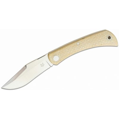 FOX Knives Libar Slipjoint Folding Knife, M390 Blade, Micarta Handles, Leather Pouch FX-582 MI – Hledejceny.cz
