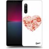 Pouzdro a kryt na mobilní telefon Sony Pouzdro Picasee silikonové Sony Xperia 10 IV 5G - Big heart čiré