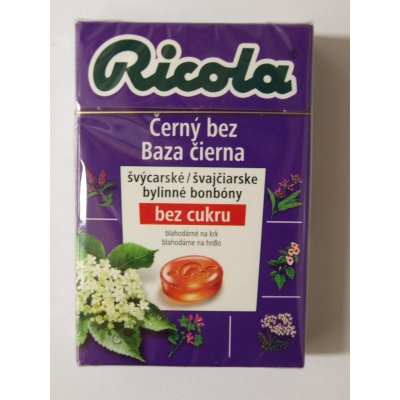 Ricola Černý Bez 40 g – Hledejceny.cz