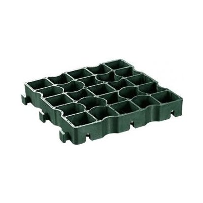 Ecoraster E 50 zelená, plastová zatravňovací dlažba 33x33x5 – Hledejceny.cz