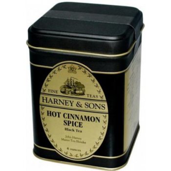 Harney & Sons Hot Cinnamon Spice Sypaný černý skořicový čaj v plechové  krabičce 113 g od 269 Kč - Heureka.cz